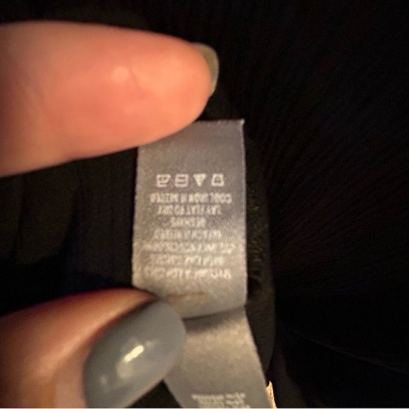 Aerie Women's Black V-Neck Maxi Dress w/ Front Cut-Out Detail Size Large - Picture 9 of 14